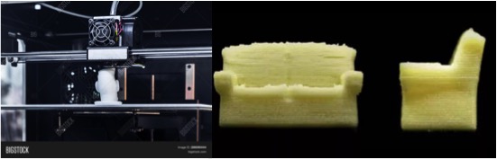 Cold extrusion 3D print milk products without additives is possible now