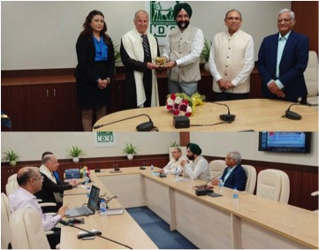 USDA visited IDA at Delhi dairynews7x7