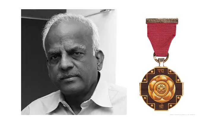 R G Chandramogan awarded padmashri dairynews7x7