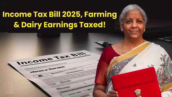 Income tax bill dairy and agri to be taxed dairynews7x7