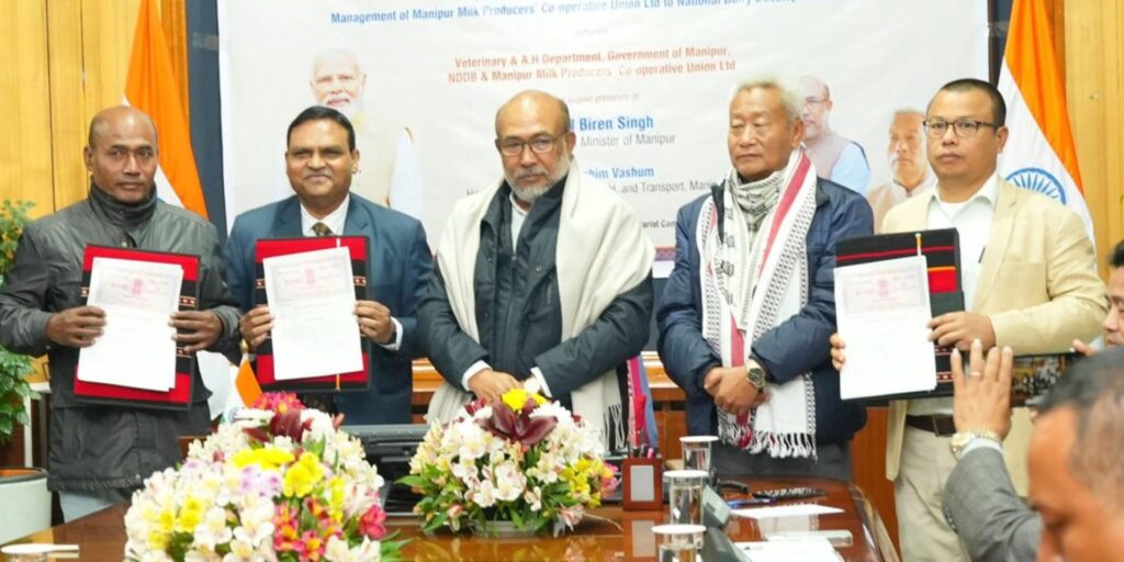 manipur dairy transfer to NDDB dairynews7x7