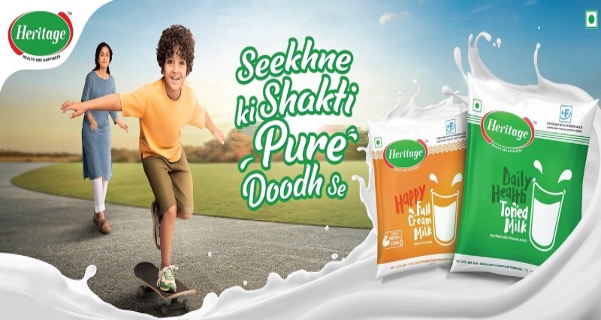 heritage foods launch 360 campaign dairynews7x7