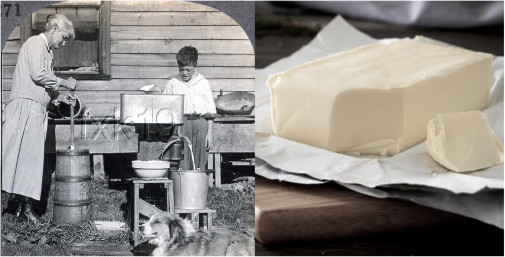 new zealand butter churning DIY