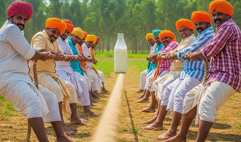 gujarat milk scandal bjp infighting dairynews7x7