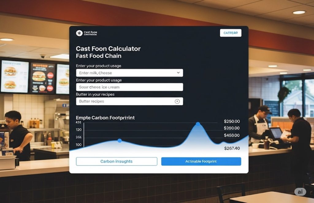 uk fast food chain carbon reduction tool dairynews7x7