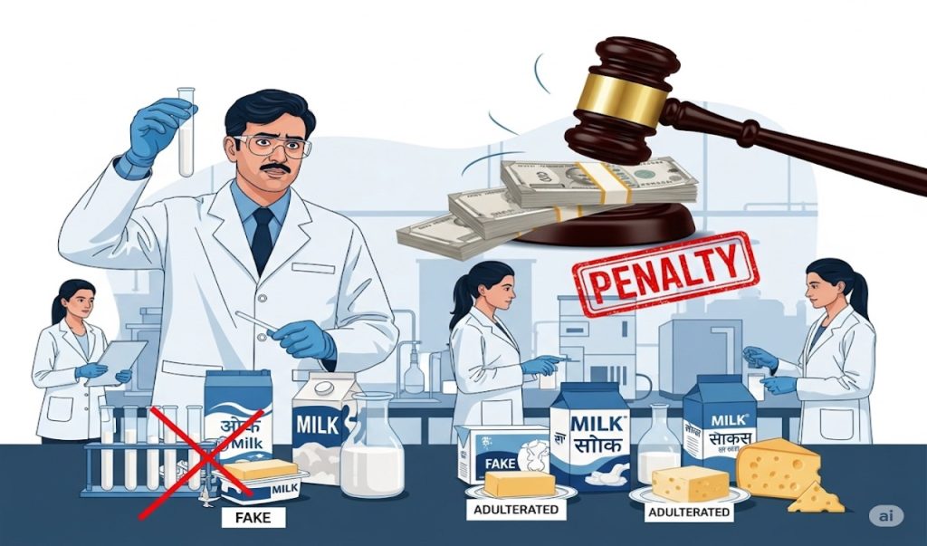 fssai penalty fake milk dairynews7x7