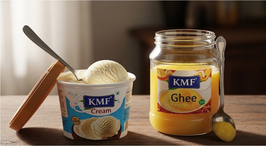 kmf earns profit ice cream ghee dairynews7x7