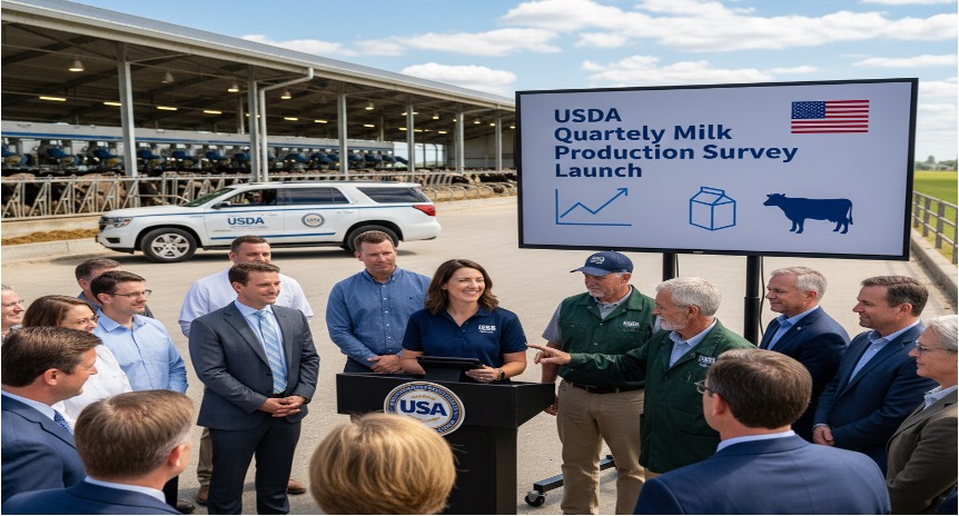 usda launch milk production survey dairynews7x7