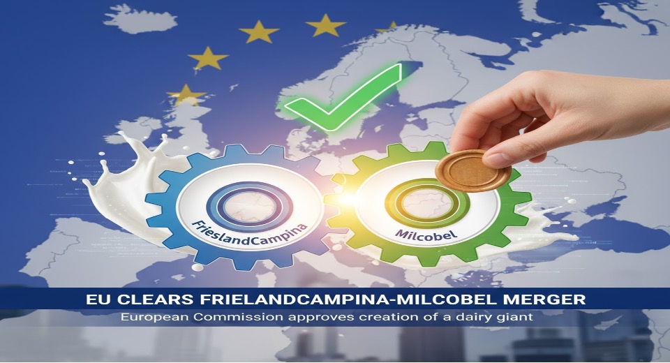 EU clears FrieslandCampina milcobel merger dairynews7x7