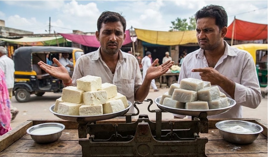 50 percent paneer failed in punjab dairynews7x7