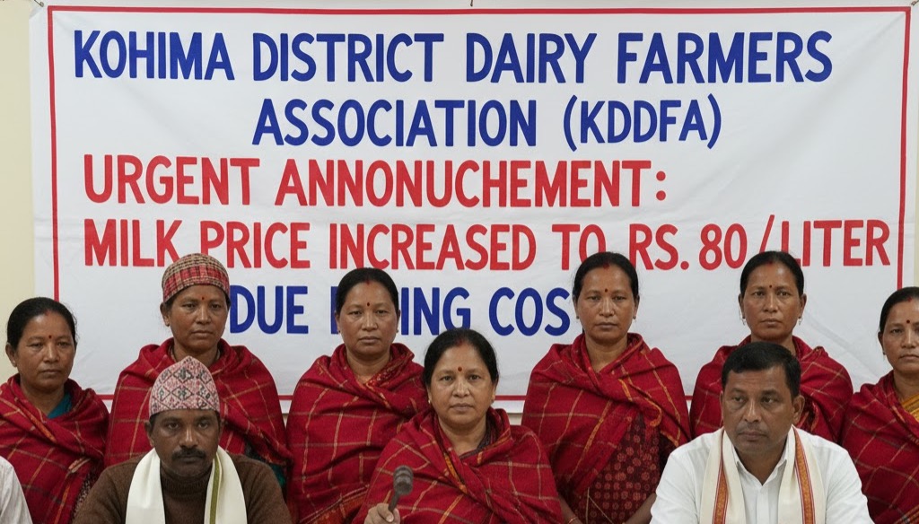 Kohima farmers increase milk prices dairynews7x7
