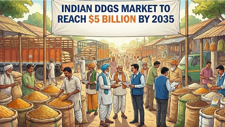 india ddgs $5 Bill by 2035 dairynews7x7