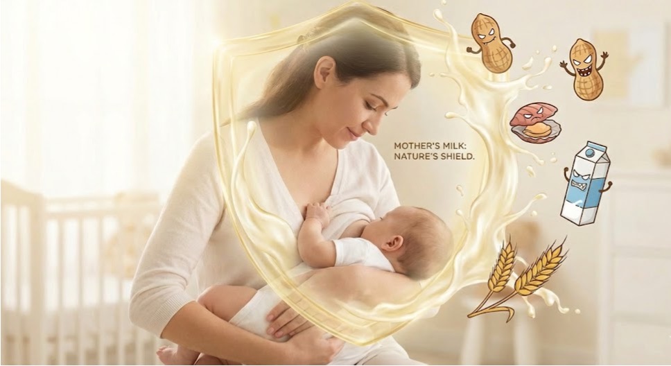 mother milk protect food allergies dairynews7x7