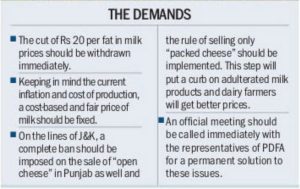 punjab farmers demand dairynews7x7