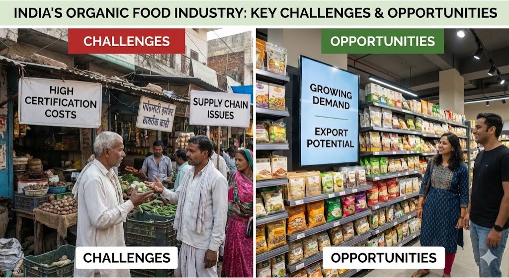 indian organic food opportunities dairynews7x7