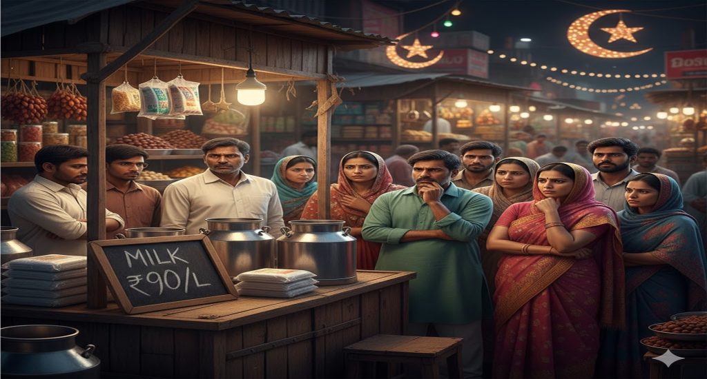 milk price Rs 90:L Bhivandi ramzan dairynews7x7