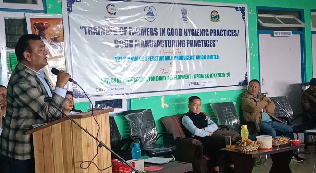 sikkim union clean milk production pgm dairynews7x7