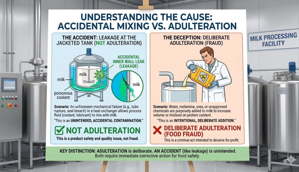 accident is not adulteration dairynews7x7