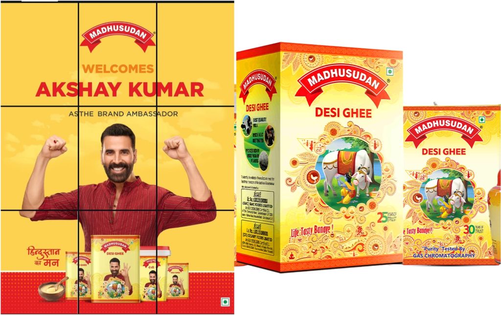 akshay kumar madhusudan brand ambasador dairynews7x7