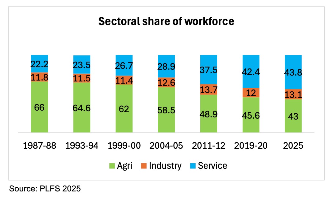 labour share declining in agri sector dairynews7x7